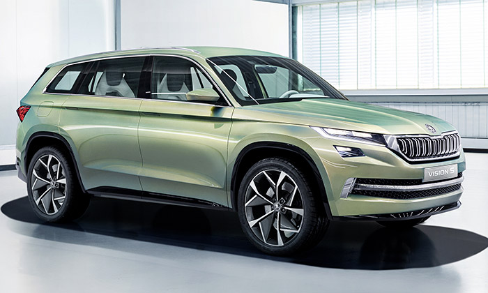 Škoda představila šestimístný koncept SUV VisionS