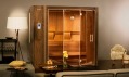 Rozkládací interiérová sauna S1 od značky Klafs