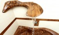 Dřevěné vany, umyvadla a koupelny od Luxury Wood