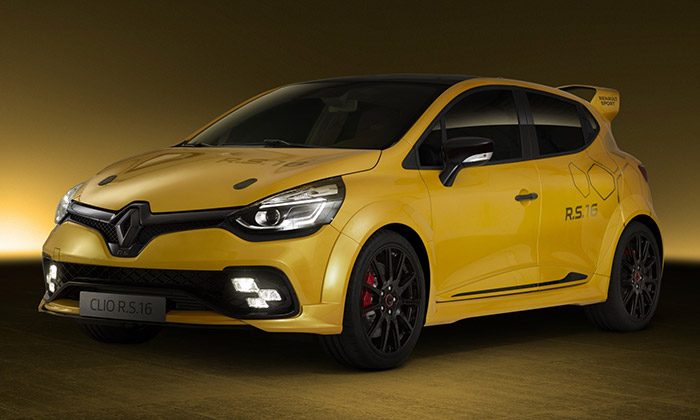 Renault Clio R.S. 16 je oslavou návratu do Formule 1