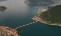 The Floating Piers na italském jezeře Iseo od dvojice Christo a Jeanne-Claude