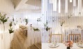 Kengo Kuma a interiér francouzské restaurace Nacreé