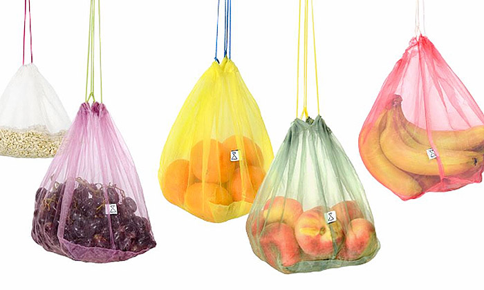 Znovupoužitelný sáček na ovoce Frusack jde na trh