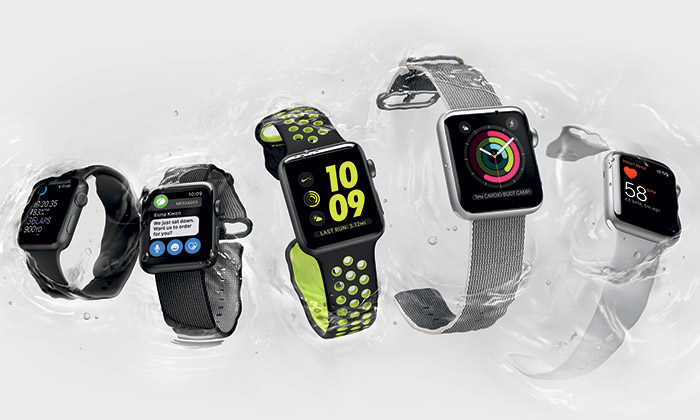 Apple uvedl nové vodotěsné hodiny Watch Series 2