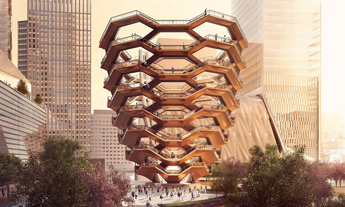 Heatherwick postaví vyhlídkovou věž ze schodišť