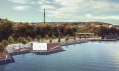 Ukázka z výstavy Budoucnost Smíchovské náplavky: M. Hlusička