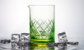 Sklenice na koktejly Gem od Jakobsen Design z uranového skla