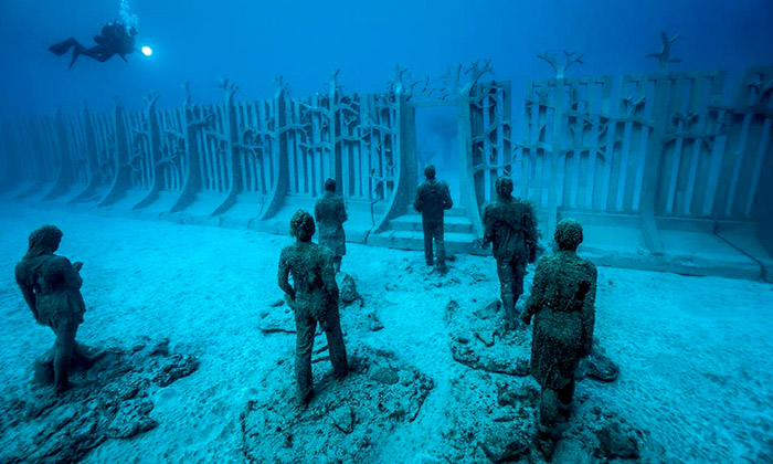 Lanzarote má podmořské muzeum se 300 sochami