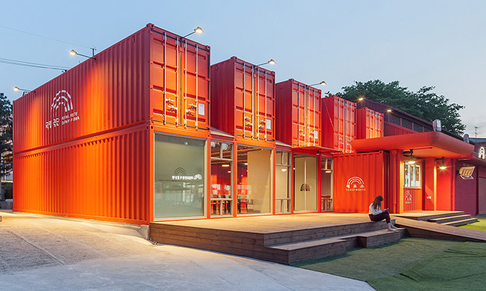 Korejská divadelní společnost má sídlo z kontejnerů