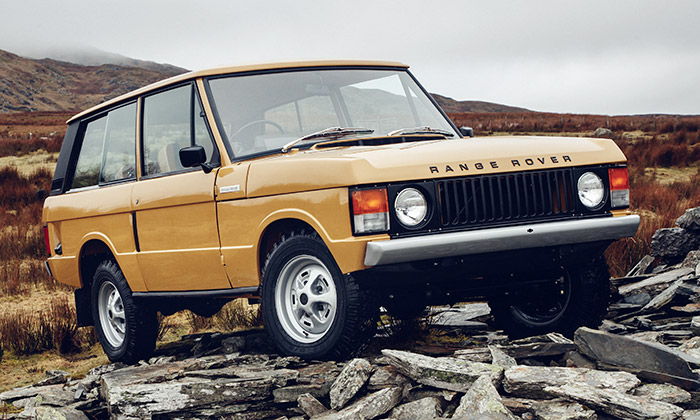 Land Rover zrenovoval Range Rover z roku 1978
