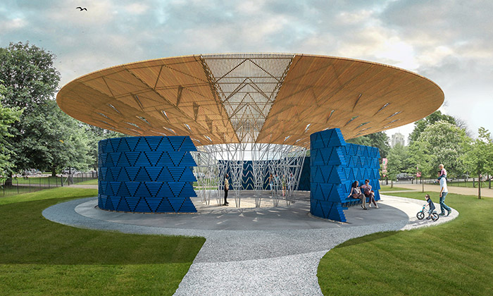 Pavilon před Serpentine Gallery postaví Francis Kéré