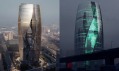 Zaha Hadid a mrakodrap Leeza Soho v Pekingu