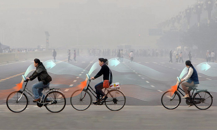 Kola Smog Free Bicycle mají čistit města od smogu