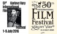 Plakáty pro 51. a 50. Mezinárodní filmový festival Karlovy Vary od studia Najbrt