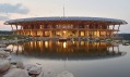 Klubovna Panorama Golf Resort v Kácově od Huť architektury Martin Rajniš