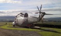 Helicopter Glamping ve skotském městě Stirling