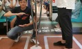 Podlahy v metru v Tchaj-peji jako předzvěst letní Univerziády 2017