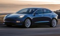 Elektricky poháněný vůz Tesla Model 3