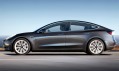 Elektricky poháněný vůz Tesla Model 3