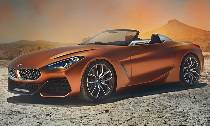 BMW odhalilo koncept dynamického roadsteru Z4