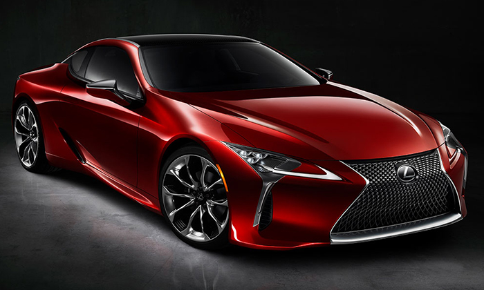 Lexus LC 500 je sportovní kupé s designem atleta