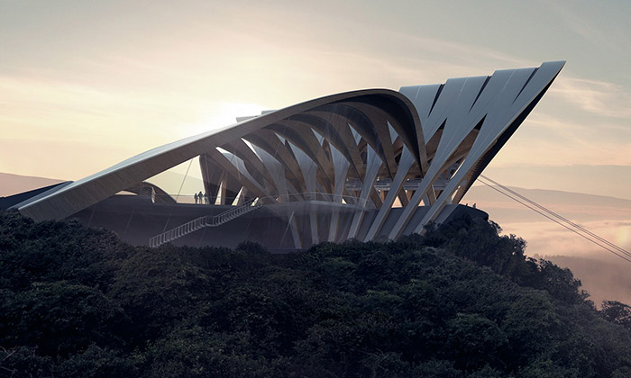 Praha v září vystaví neznámé projekty Zahy Hadid