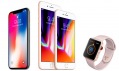 Apple iPhone X, iPhone 8 Plus, iPhone 8 a Apple Watch