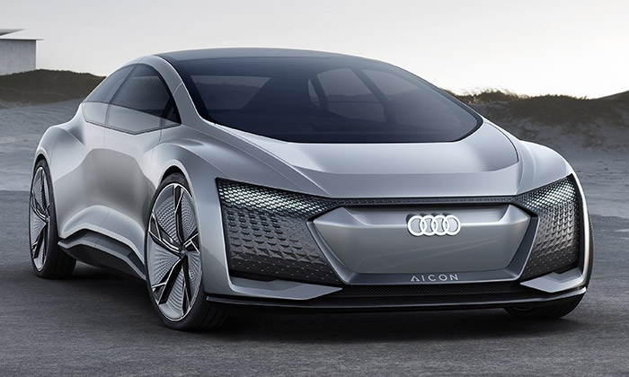 Audi Aicon je studie autonomního vozu budoucnosti