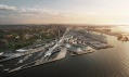 Port of Tallinn podle vítězného projektu od Zaha Hadid Architects