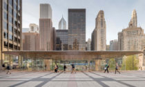 Apple Michigan Avenue od Foster + Partners