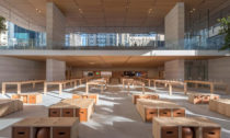 Apple Michigan Avenue od Foster + Partners