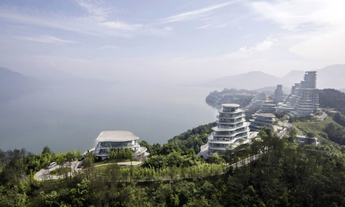 MAD postavili v Číně bytový komplex s tvarem nedalekých hor