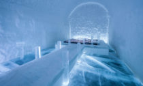 IceHotel ve Švédsku ve své 28. edici