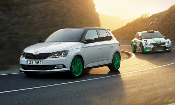 Škoda oslavuje limitovanou edici vozu Fabia svůj úspěch v rallye