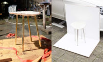 Německý projekt stoliček Scrap Life z odpadního plastu