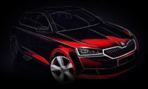 Škoda Fabia s novým designem na rok 2018