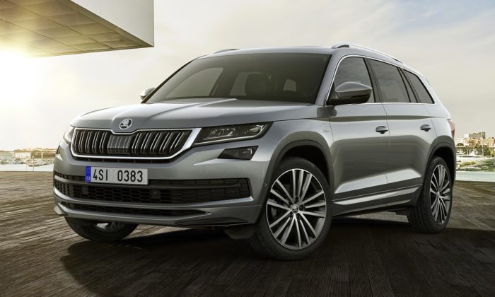 Škoda Auto ukázala své SUV Kodiaq ve vrcholné verzi Laurin & Klement