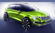 Škoda Vision X na prvních skicách