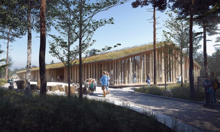 Norsko postaví Muzeum Lesních Finů podle návrhu česko-švédského ateliéru