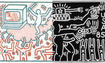 Keith Haring a ukázka z výstavy The Alphabet