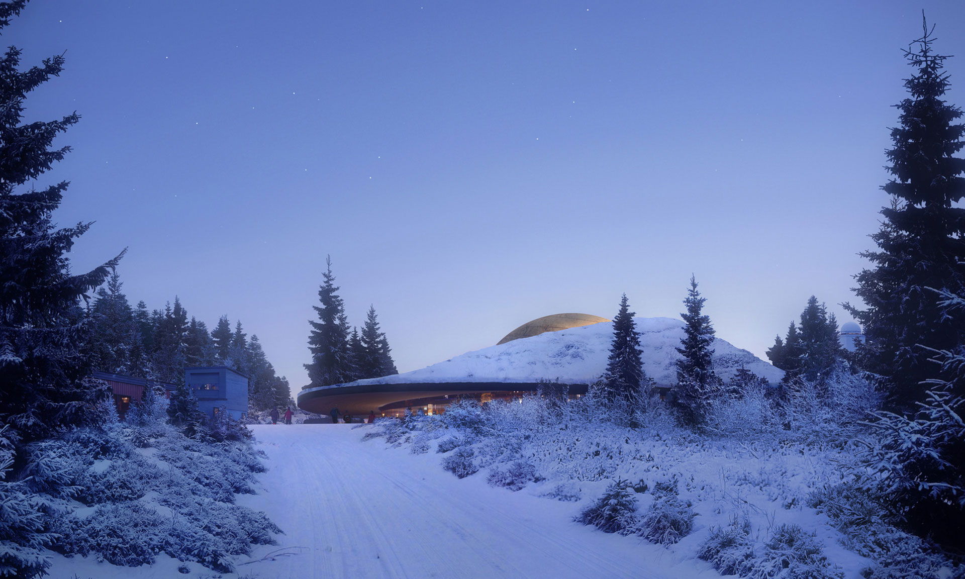 Snøhetta postaví v Norsku planetárium v podobě malé sluneční soustavy