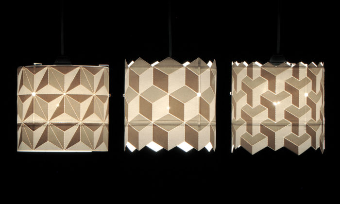 Yozik Lamps jsou papírová stínidla inspirovaná japonským minimalismem