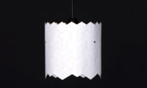 Papírová stínidla od Yozik Lamps