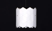 Papírová stínidla od Yozik Lamps