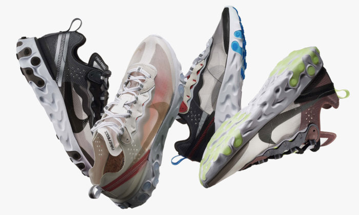 Nike představuje tenisky React Element 87 odkazující se na design z 80. let