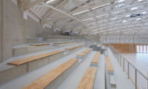 Sportovní hala Dolní Břežany od ateliéru Sporadical