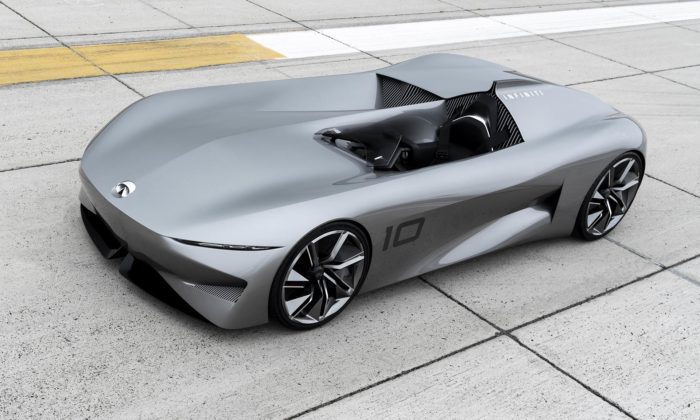 Infiniti přepracovalo klasický speedster na futuristický Prototype 10