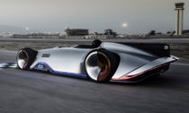 Mercedes-Benz Vision EQ Silver Arrow