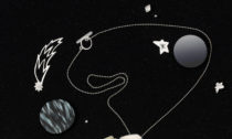 Nastassia Aleinikava a ukázka z výstavy Komety