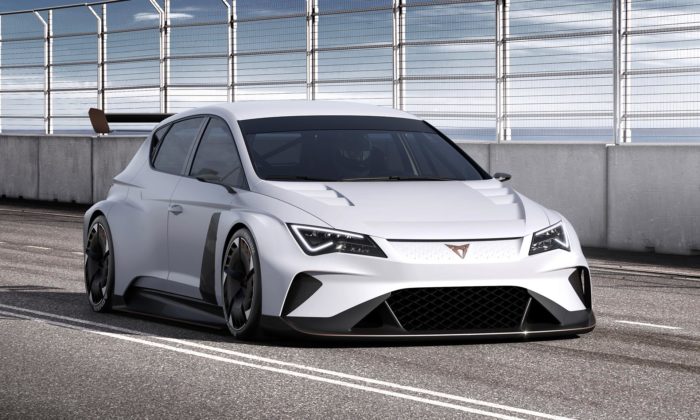 Cupra e-Racer je první 100procentně elektrický závodní vůz na světě